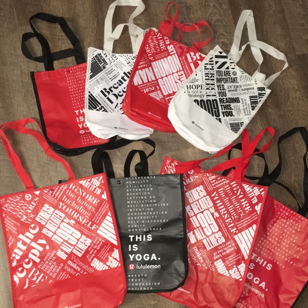 8 Lululemon Tote Bags
